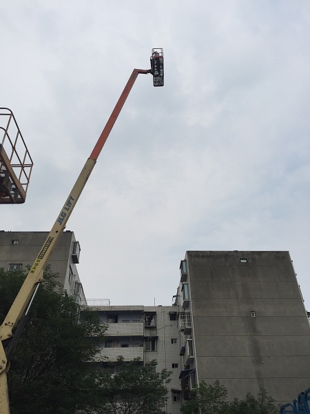 广安高空作业车场地存放如何保养